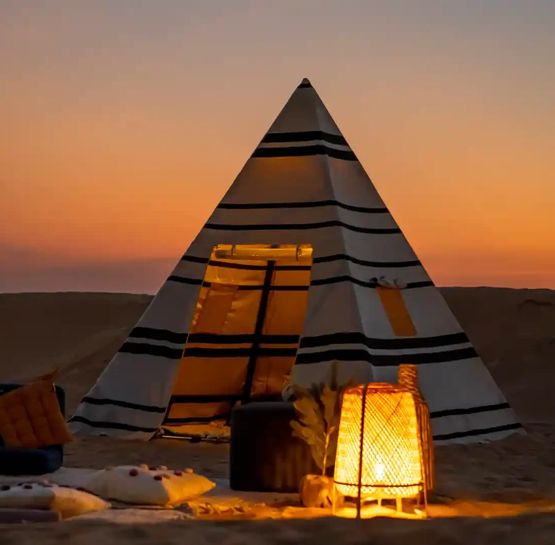 Unique Desert Camping setups Dubai