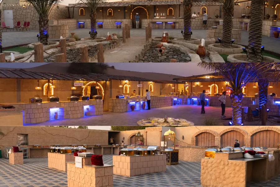 Desert Safari tours Dubai - Desert camp