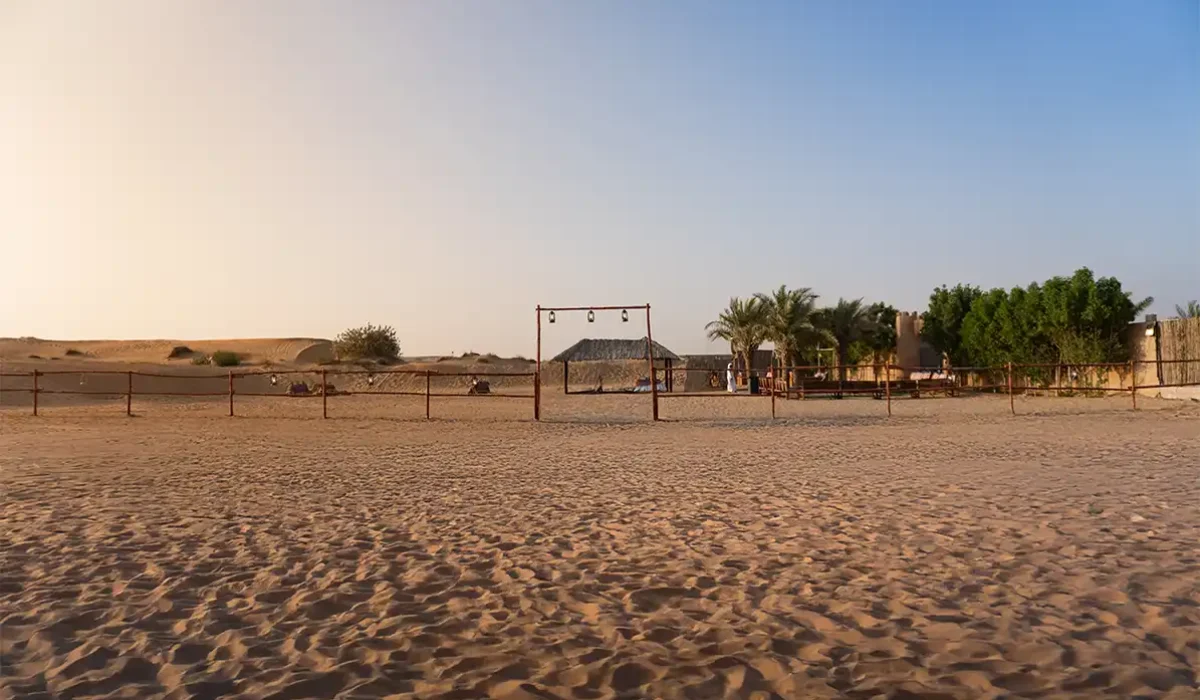 Platinum Camp Entrance - Desert Spot Adventures