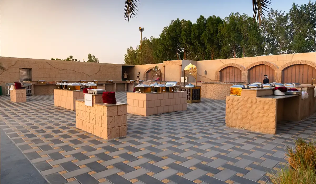 Heritage Style Buffet section