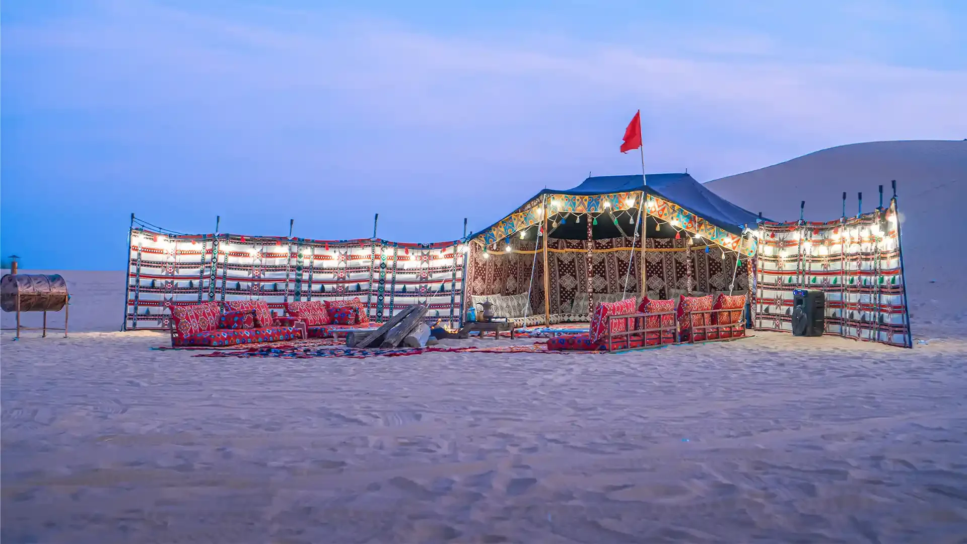 Traditional Desert Setup Dubai for camping