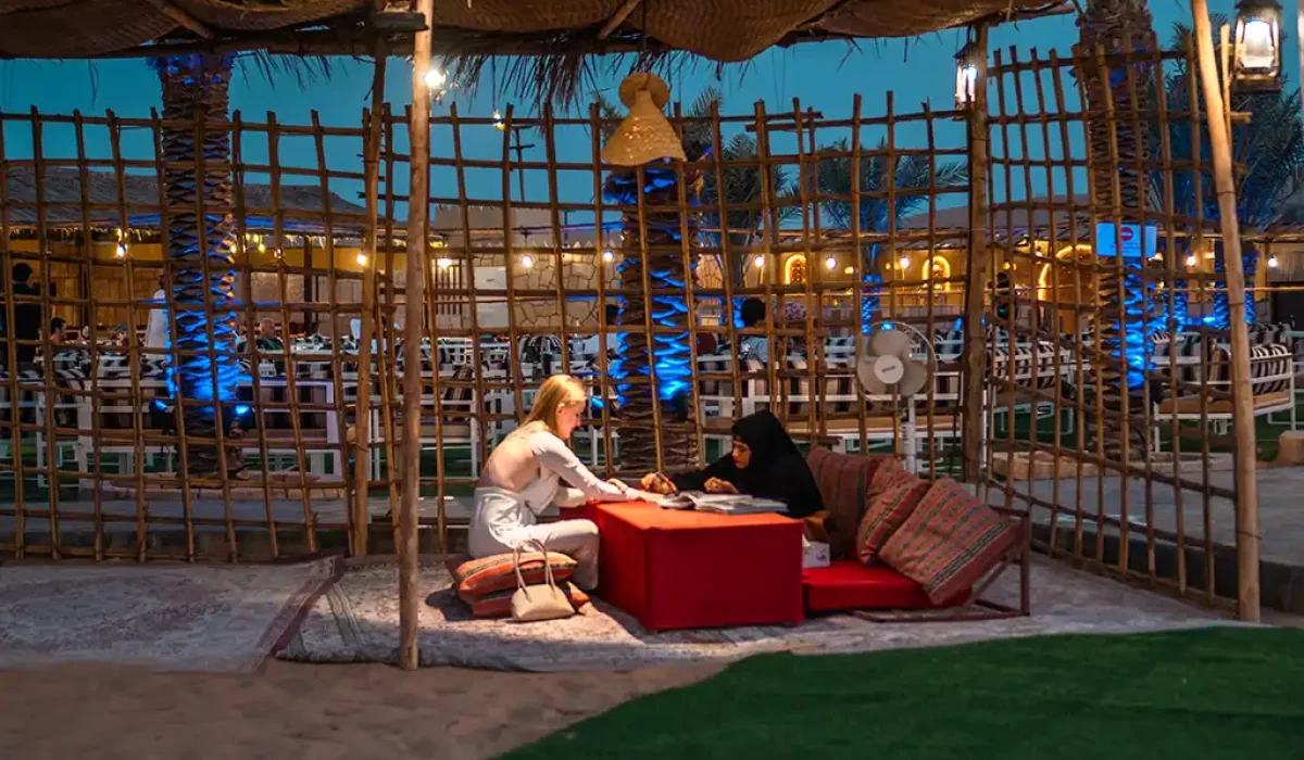 Henna Tattooing On Desert Spot Camp